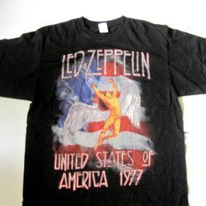 Led Zeppelin USA America 77 Tour Swan Song T-shirt